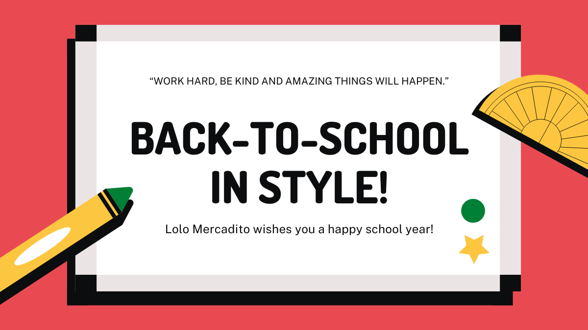 Back-to-School in Style!