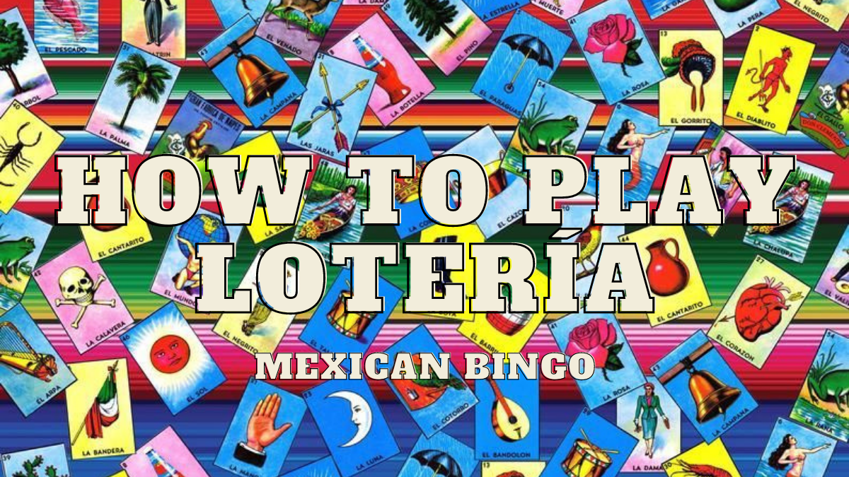 Loteria Mexican Bingo Game in Spanish, 8 Players Set, Original Loteria Bingo Game.