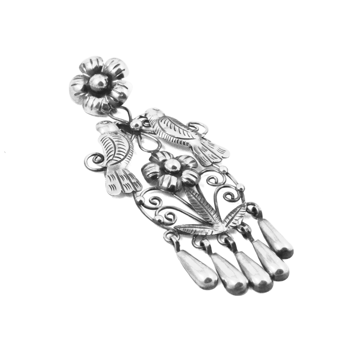 Sterling Silver Nuestros Lazos Mazahua Pendant