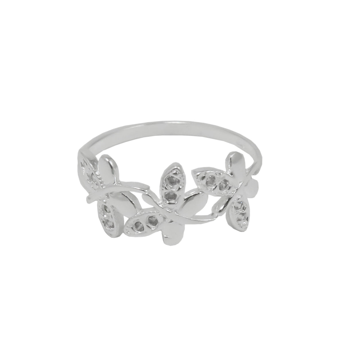 Sterling Silver Chasing Dragonflies Ring