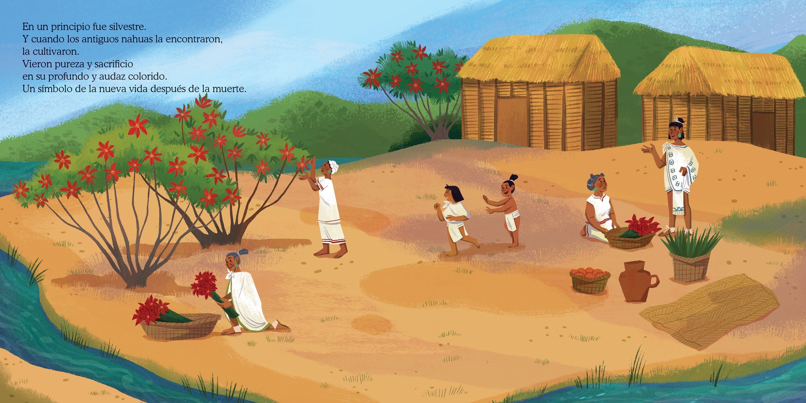 La Flor Generosa: La Historia de la Flor de Nochebuena