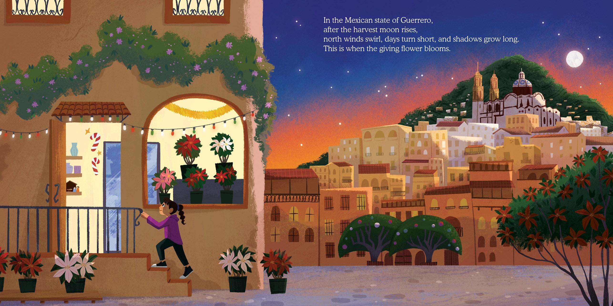 The Giving Flower: The Story of the Poinsettia (Hardcover)