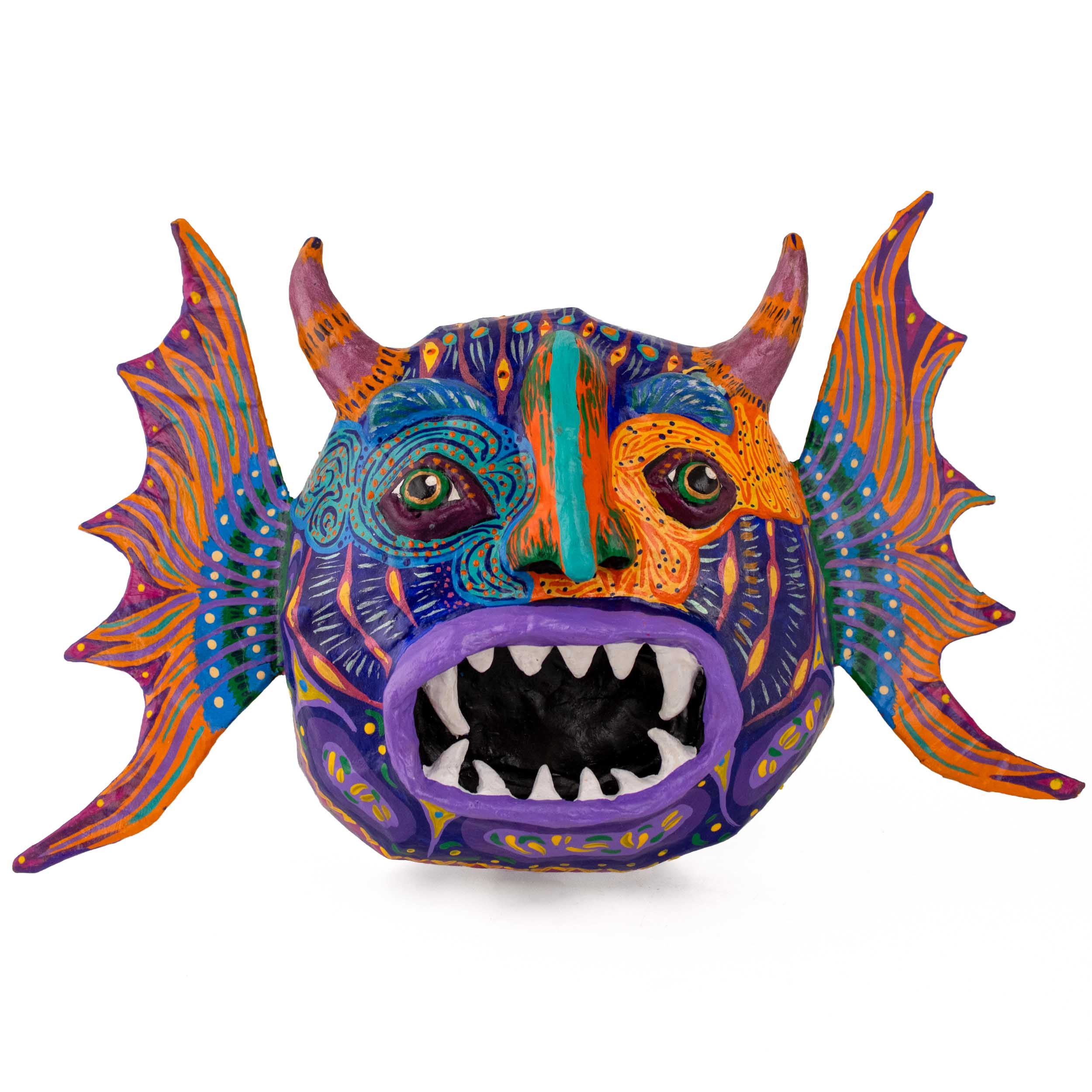 Papier Mache Alebrije Winged Mask