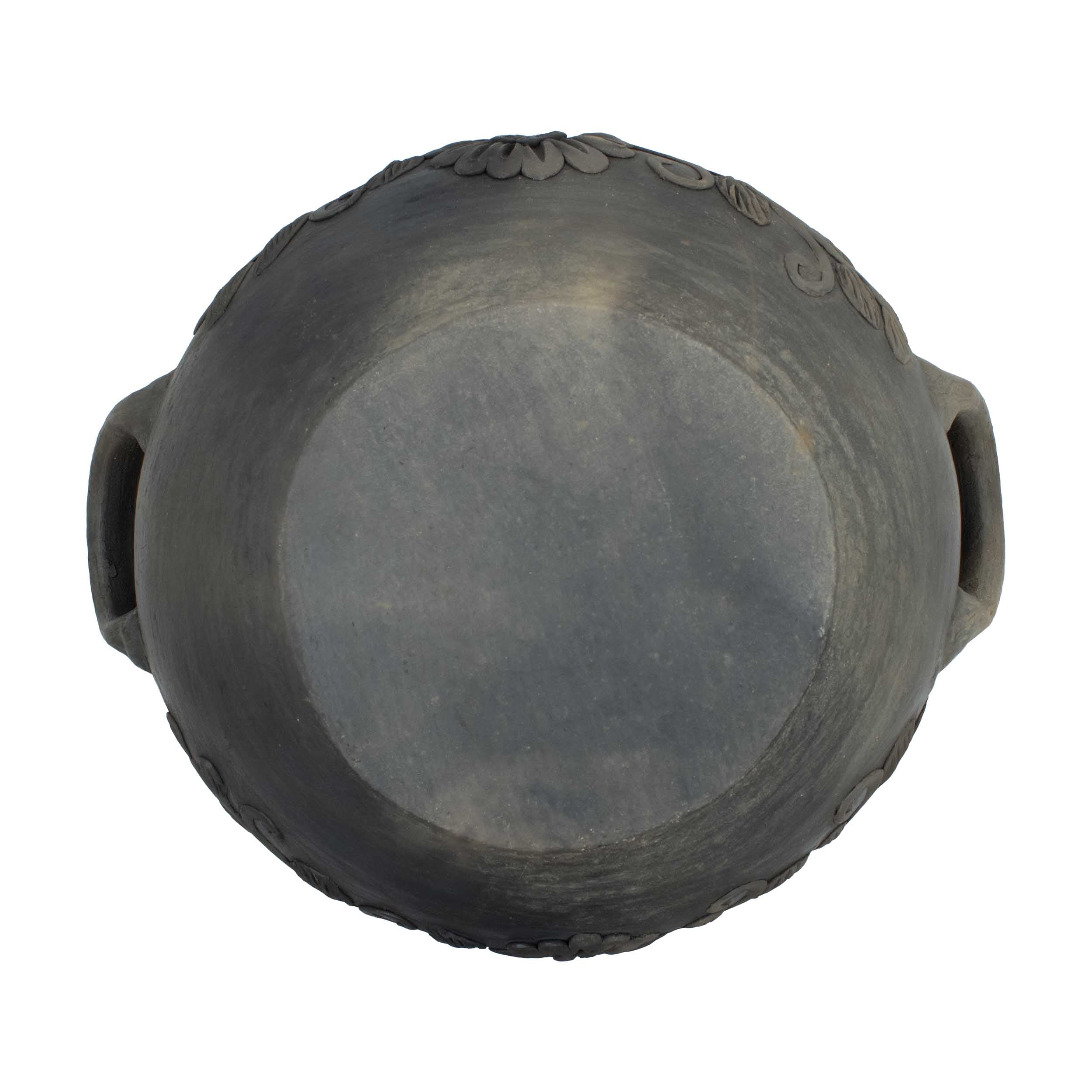 Atzompa Clay Large Floral Cazuela
