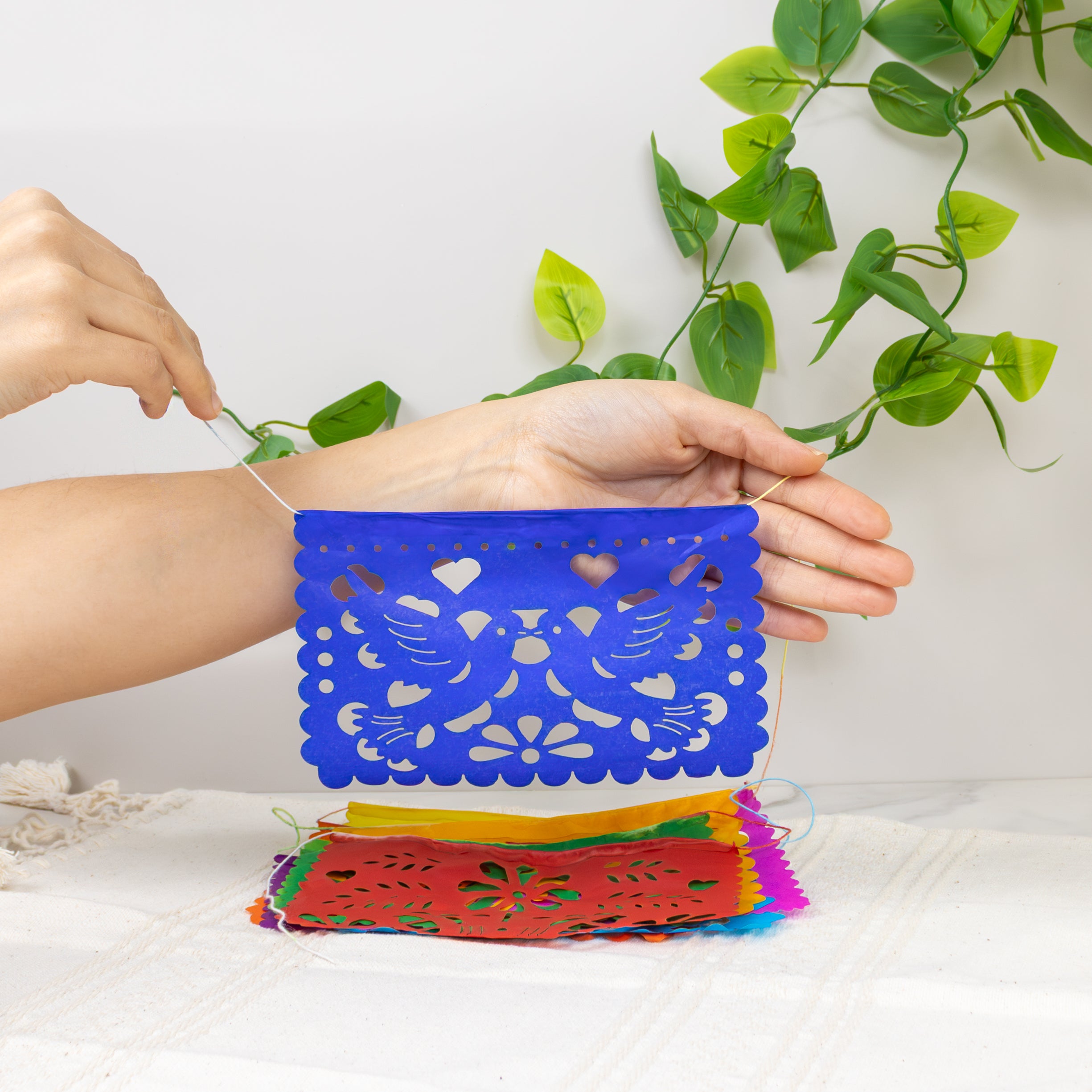 Small All Fiesta Papel Picado Banner