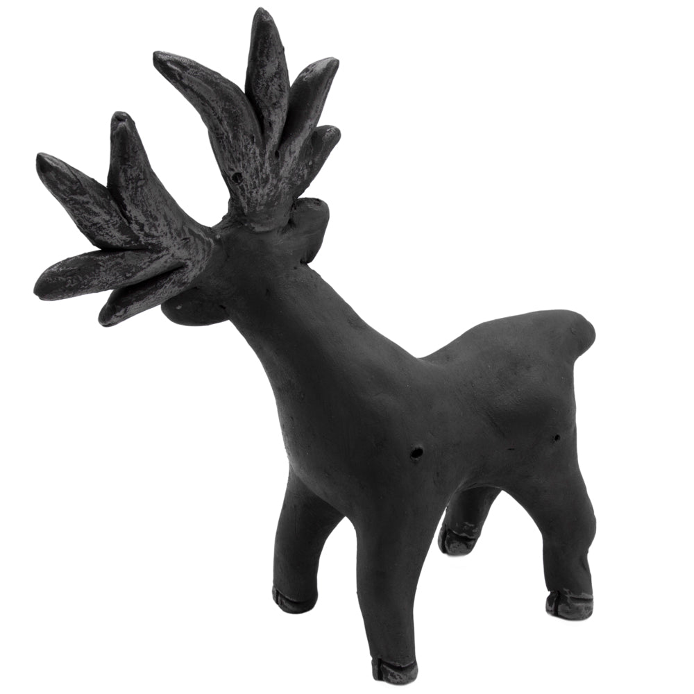 Barro Negro Venado Decorative Sculpture