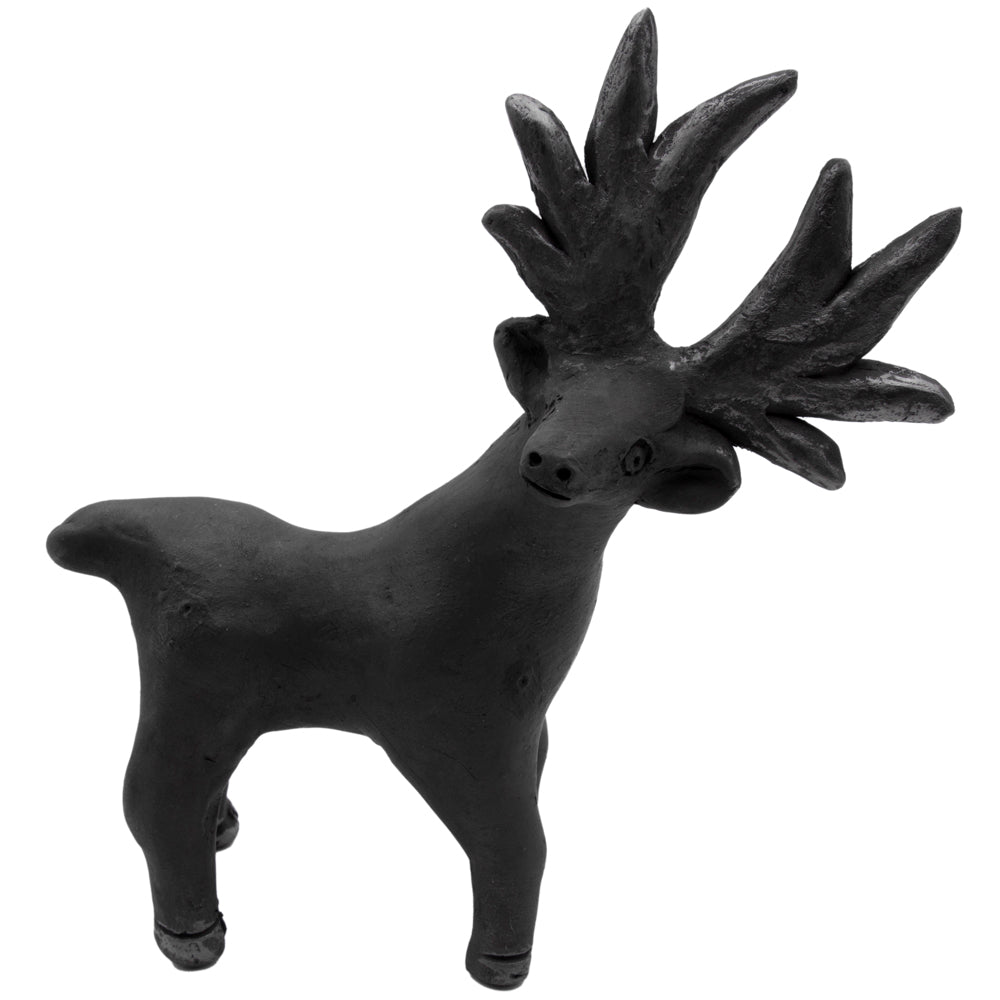 Barro Negro Venado Decorative Sculpture