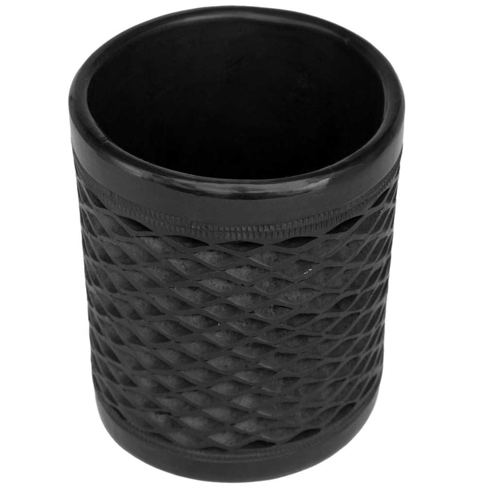 Barro Negro Carved Planter