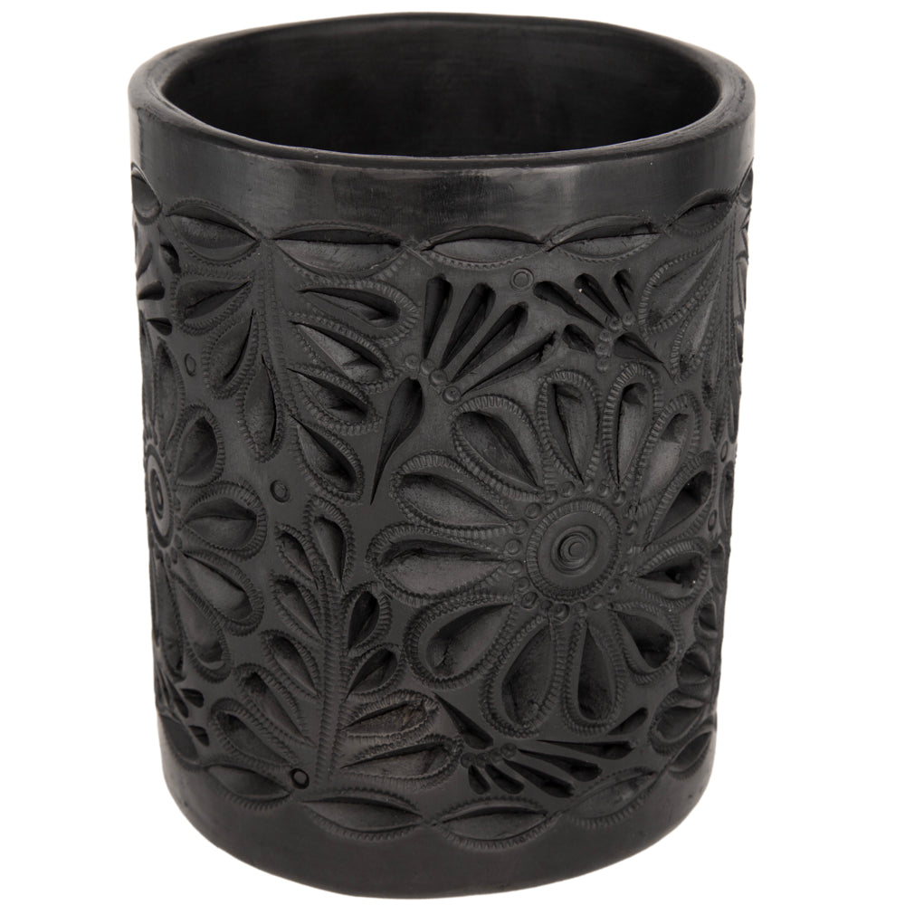 Barro Negro Carved Planter
