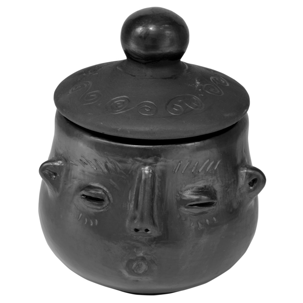 Barro Negro Whistler Face Sugar Bowl