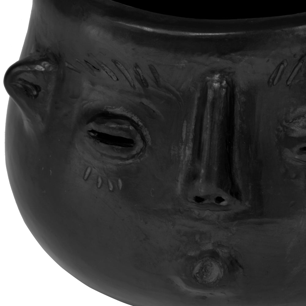 Barro Negro Whistler Face Sugar Bowl