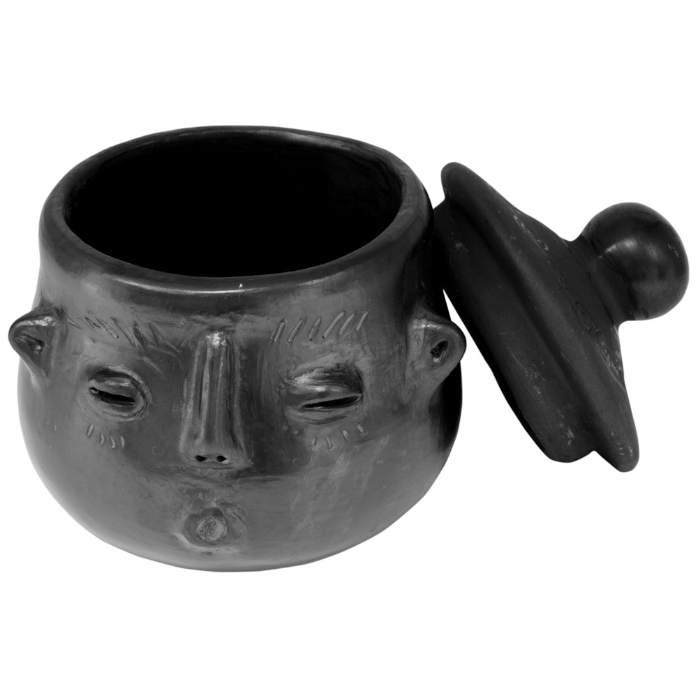 Barro Negro Whistler Face Sugar Bowl