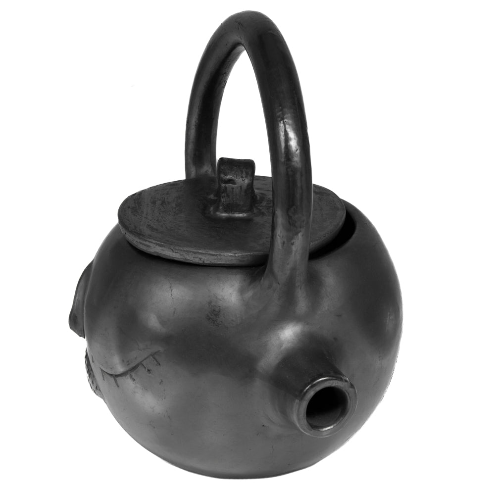 Barro Negro Bigotón Tea Pot