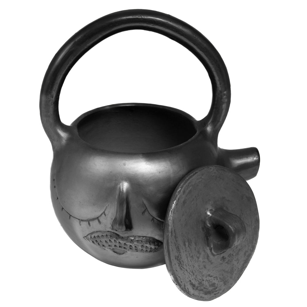 Barro Negro Bigotón Tea Pot