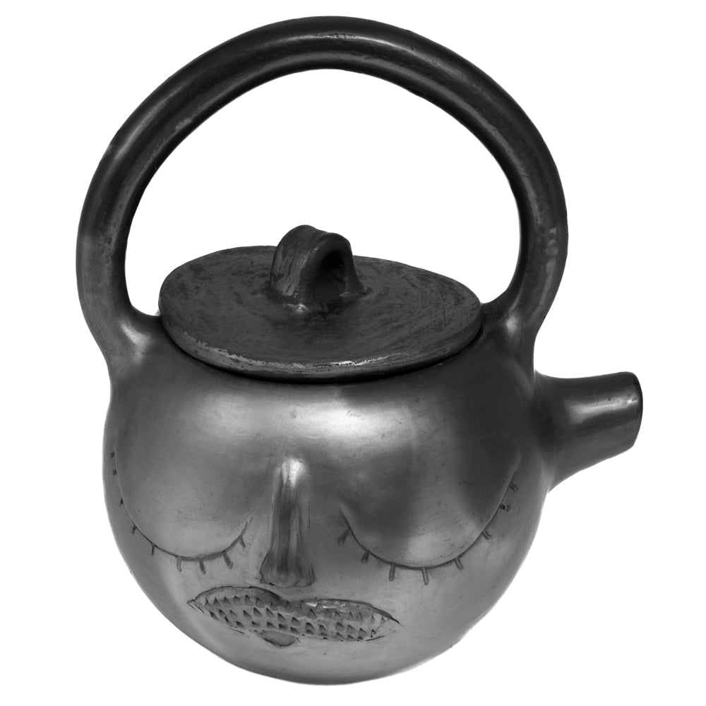 Barro Negro Bigotón Tea Pot