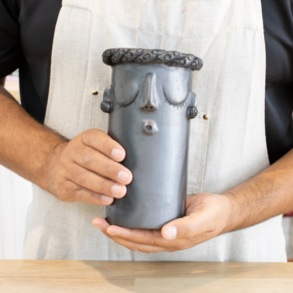 Barro Negro La Doña Tall Vase