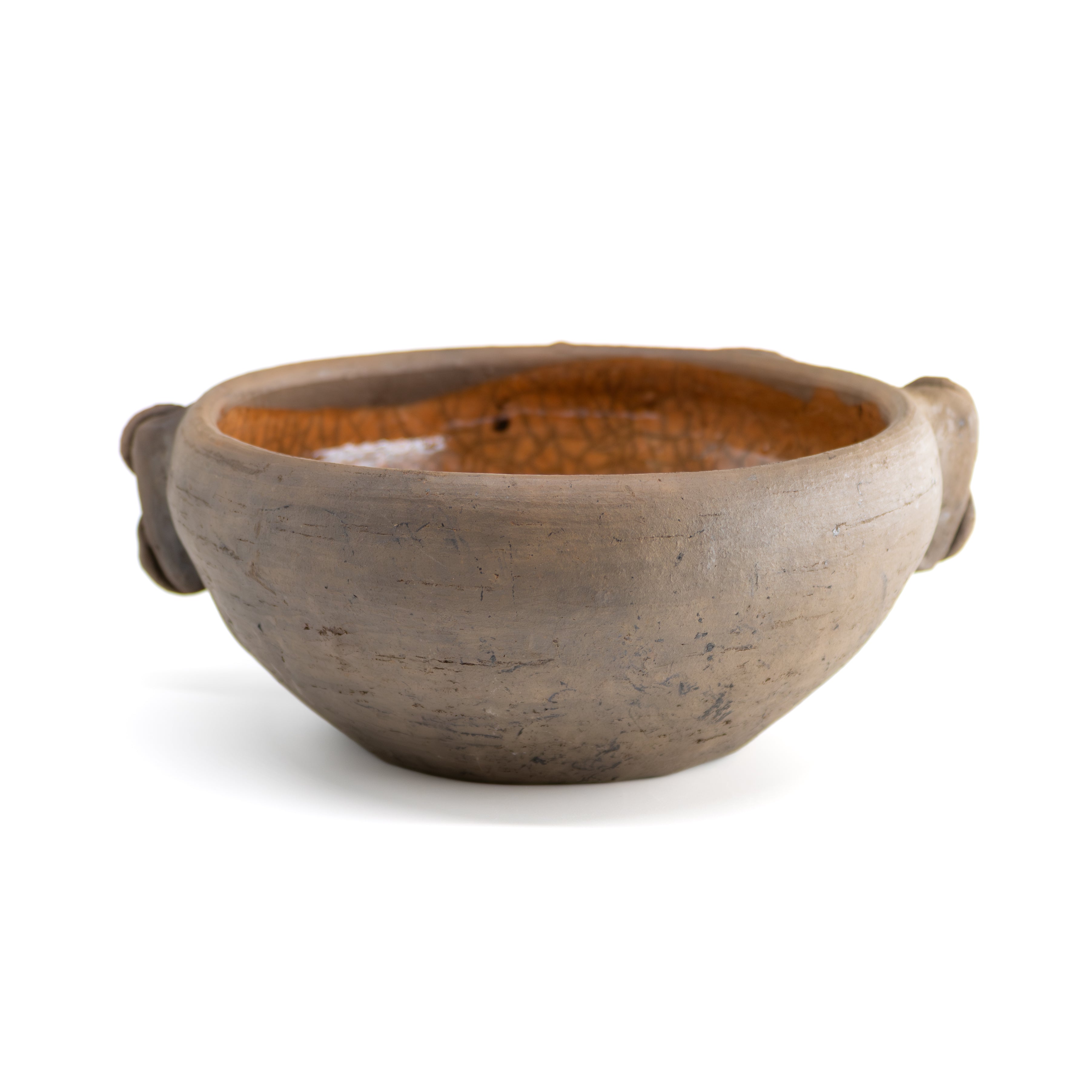 Atzompa Face Clay Bowl