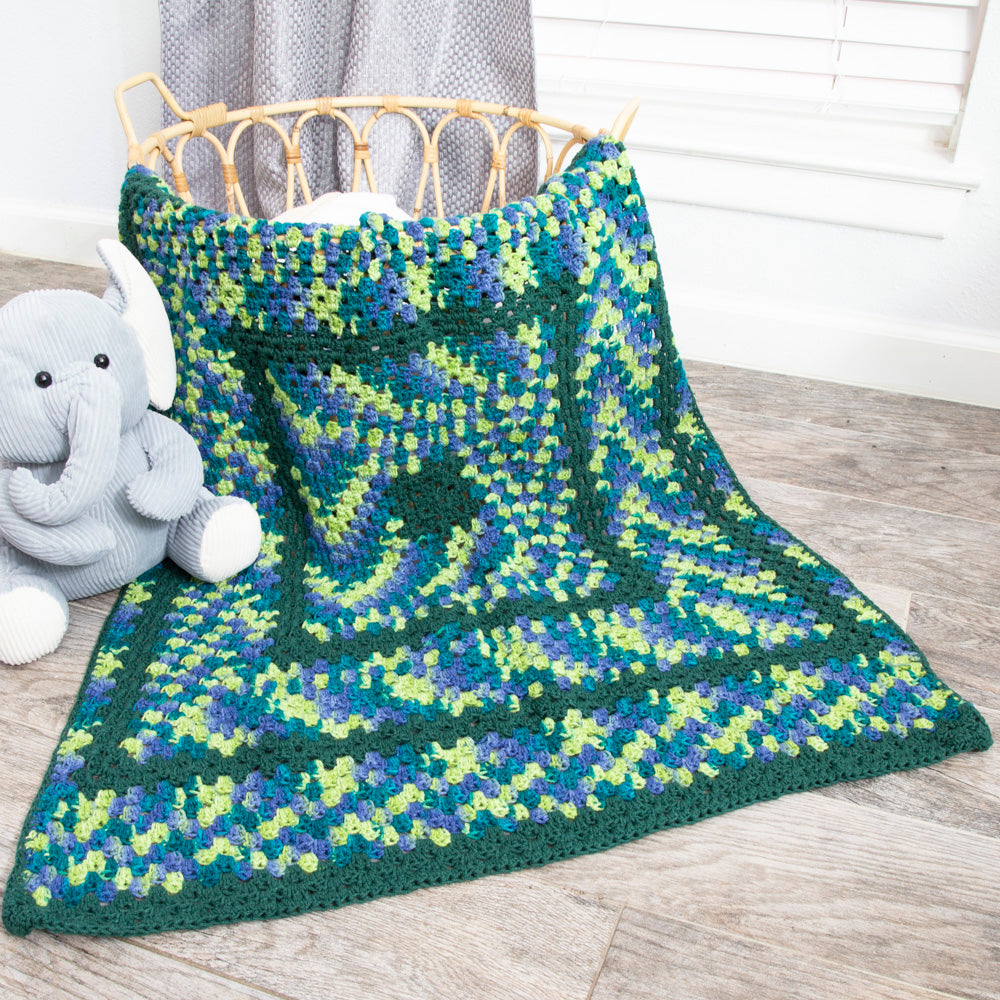 Aguascalientes Crochet Baby Blanket
