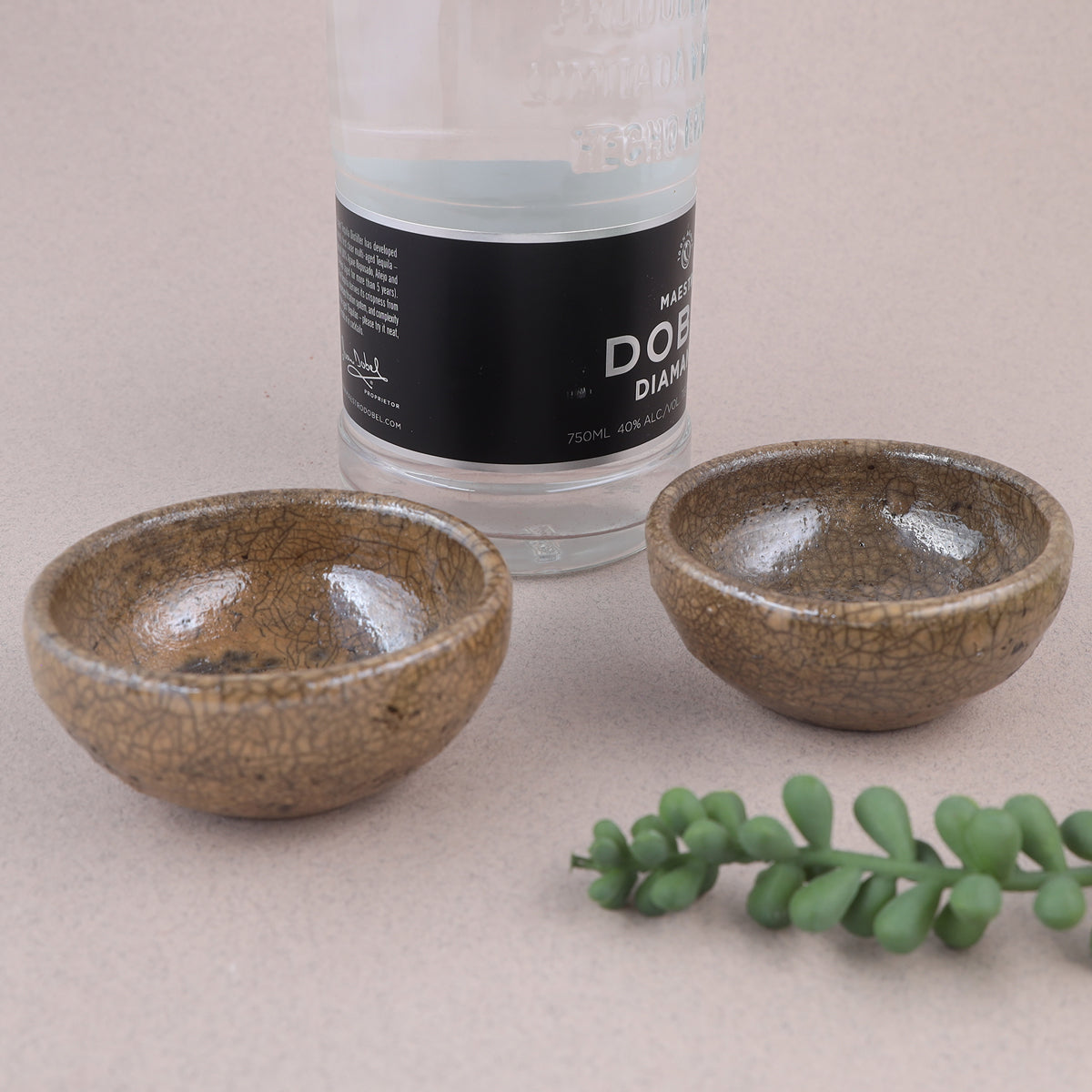 Atzompa Crazed Clay Mezcal Bowl