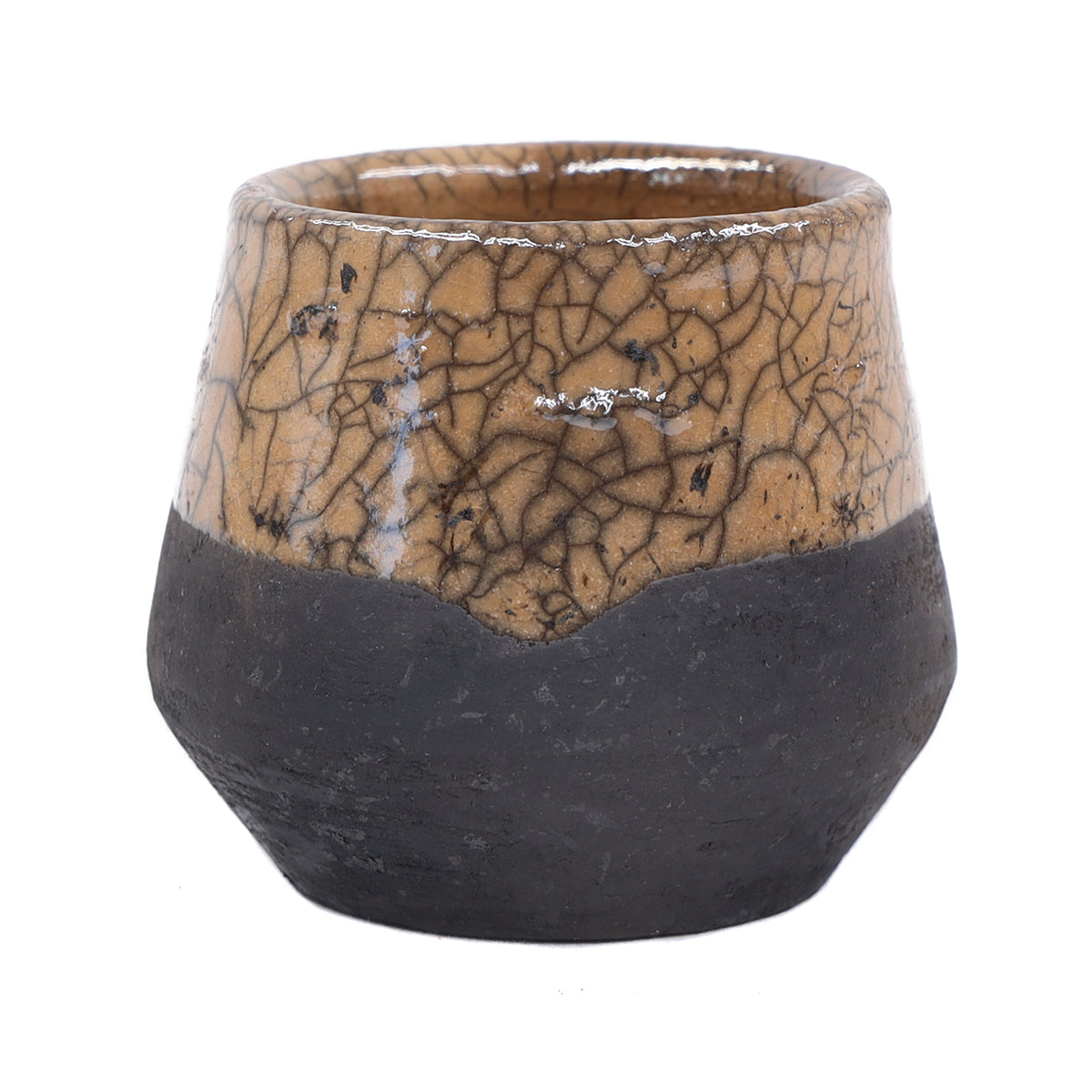 Atzompa Contrast Clay Mezcal Shot Glass