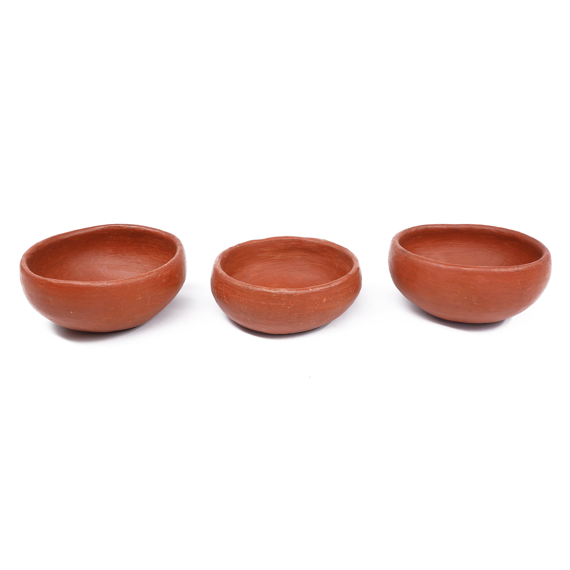 Red Clay Terracotta Small Round Bowl