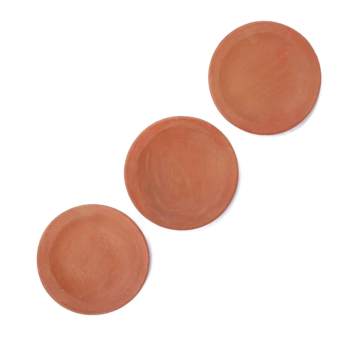 Red Clay Terracotta Dinner Plate