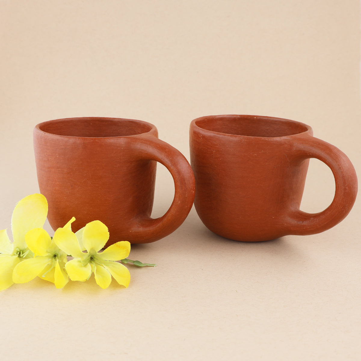 Red Clay Terracotta Mug