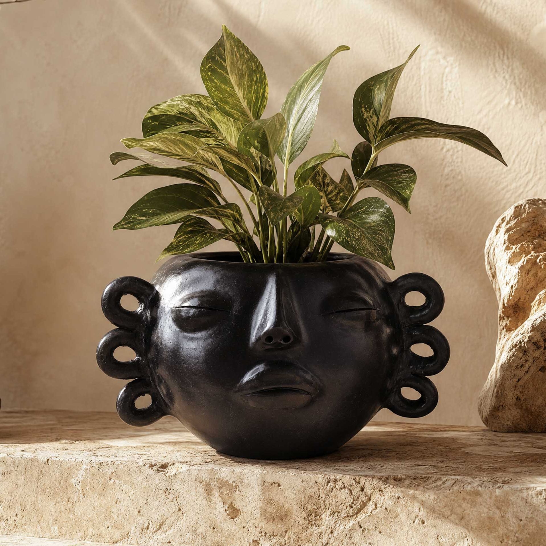 Barro Negro La Zapoteca Planter | Lolo Mexican Mercadito