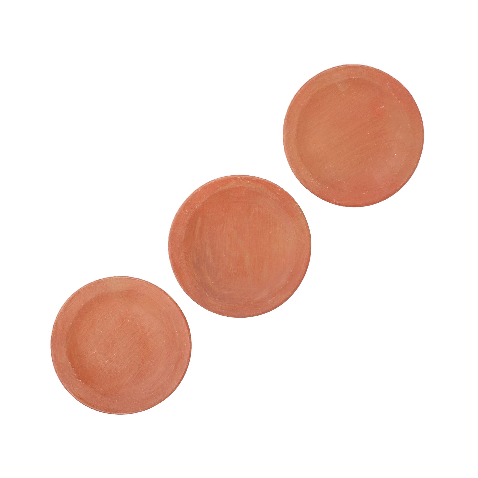 Red Clay Terracotta Salad Plate