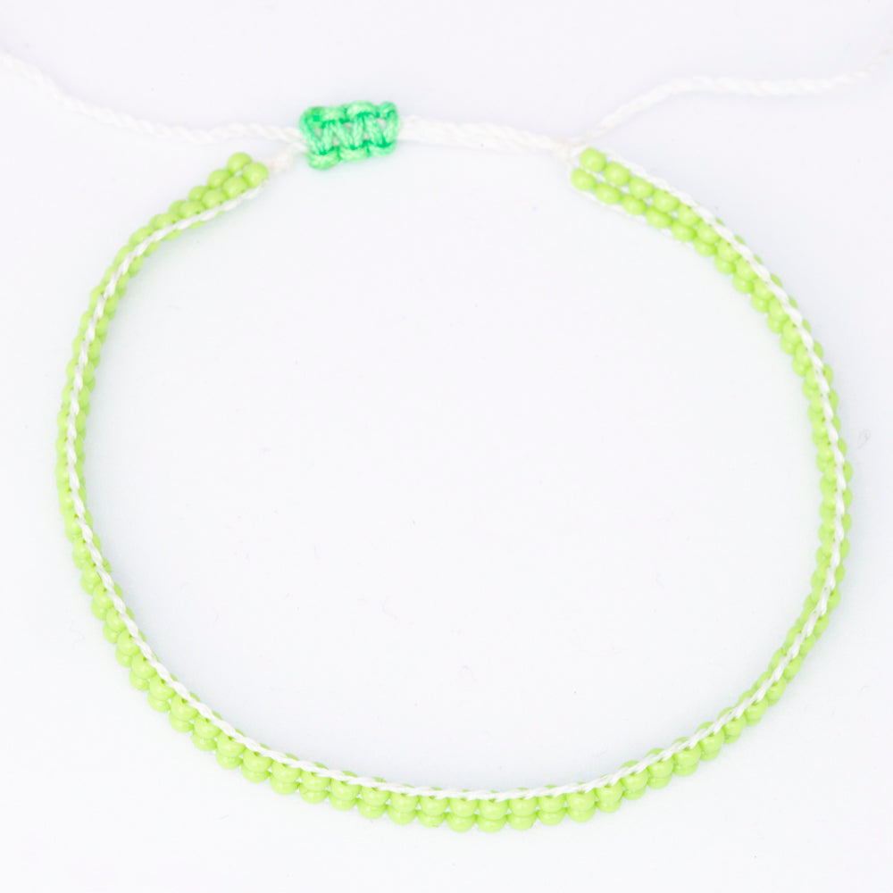 Wixárika Double Woven Beaded Bracelet