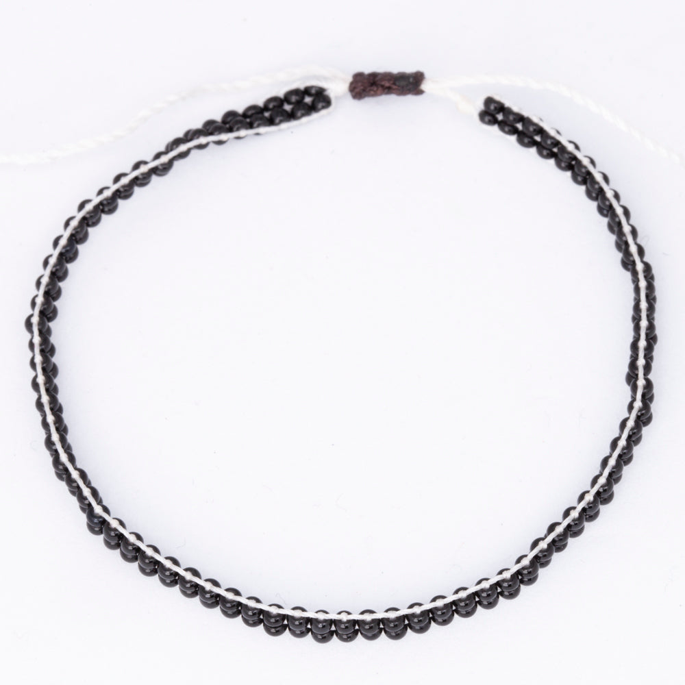 Wixárika Double Woven Beaded Bracelet