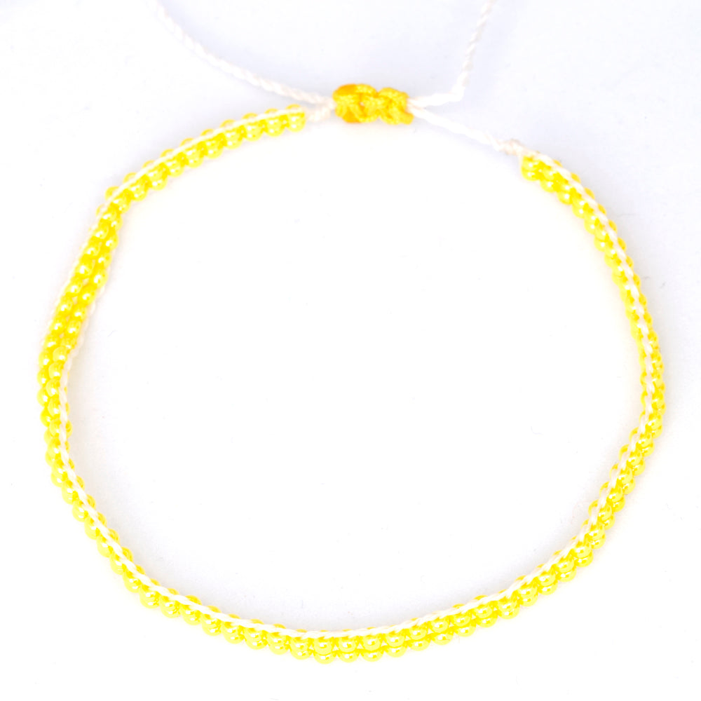 Wixárika Double Woven Beaded Bracelet