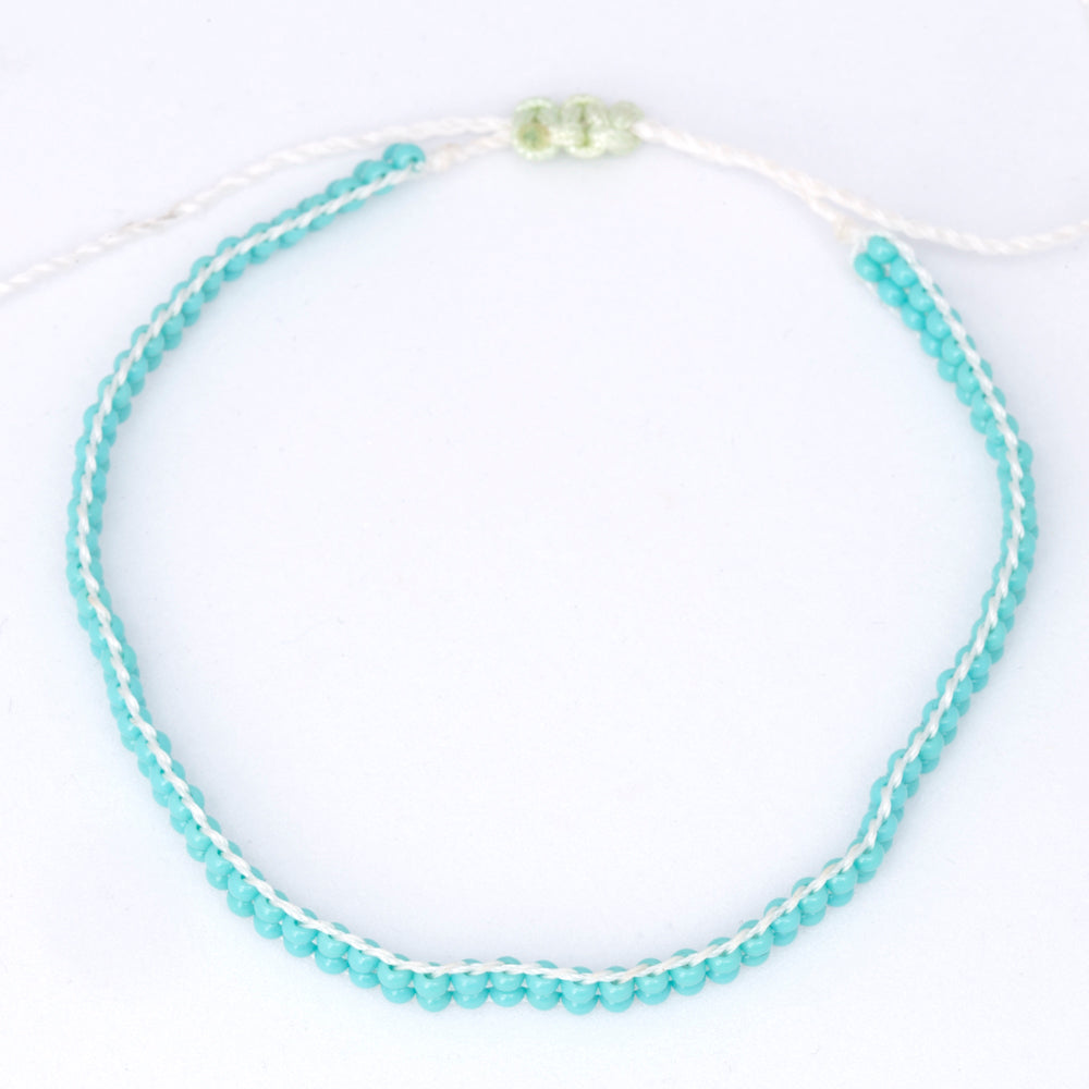 Wixárika Double Woven Beaded Bracelet