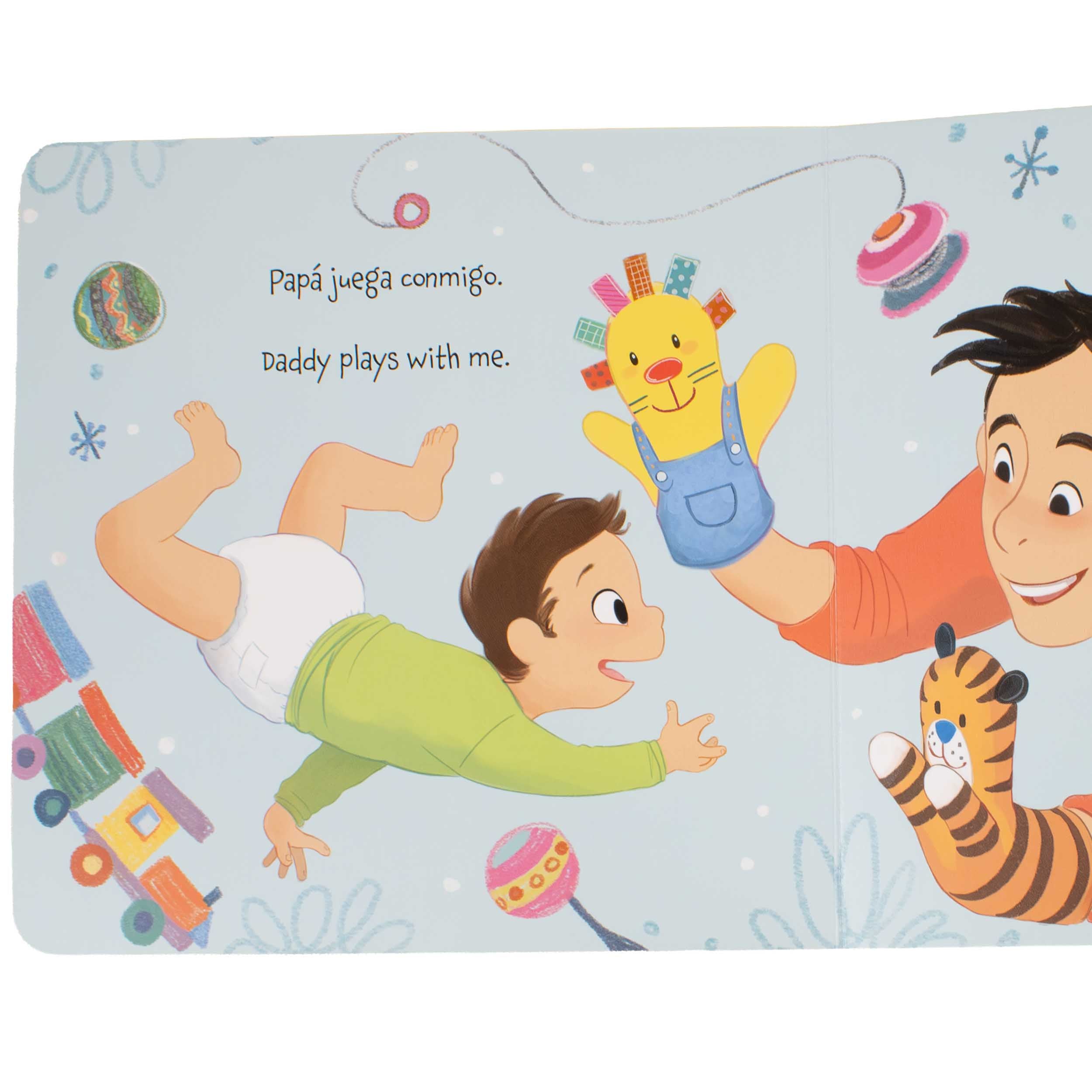 Bebé Ama a Papá Bilingual Book