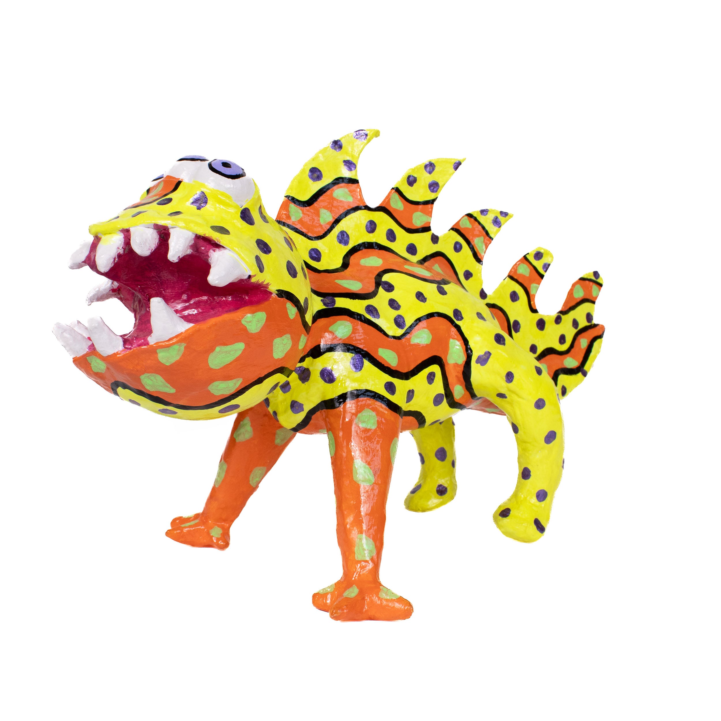 Papier-Mâché Fantastical Alebrijes Sculptures