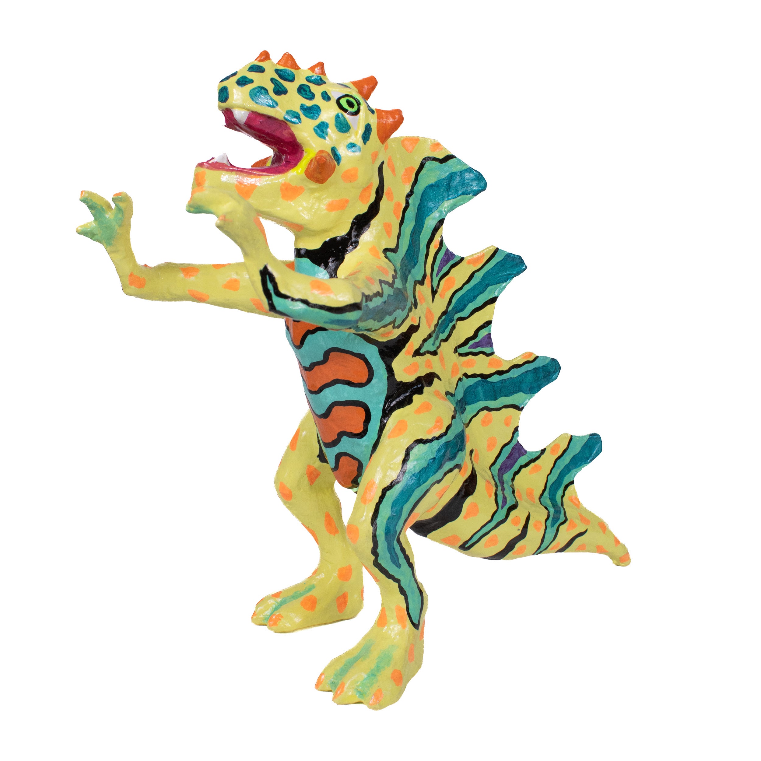 Papier-Mâché Fantastical Alebrijes Sculptures