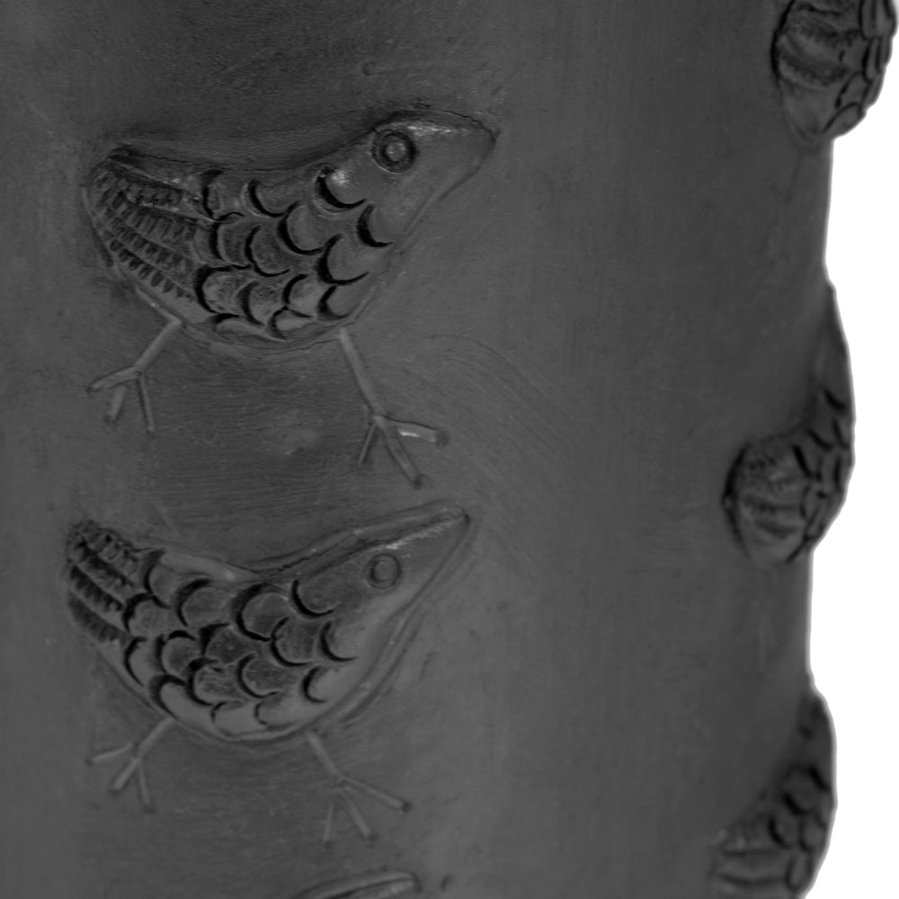 Barro Negro Gallina Vase