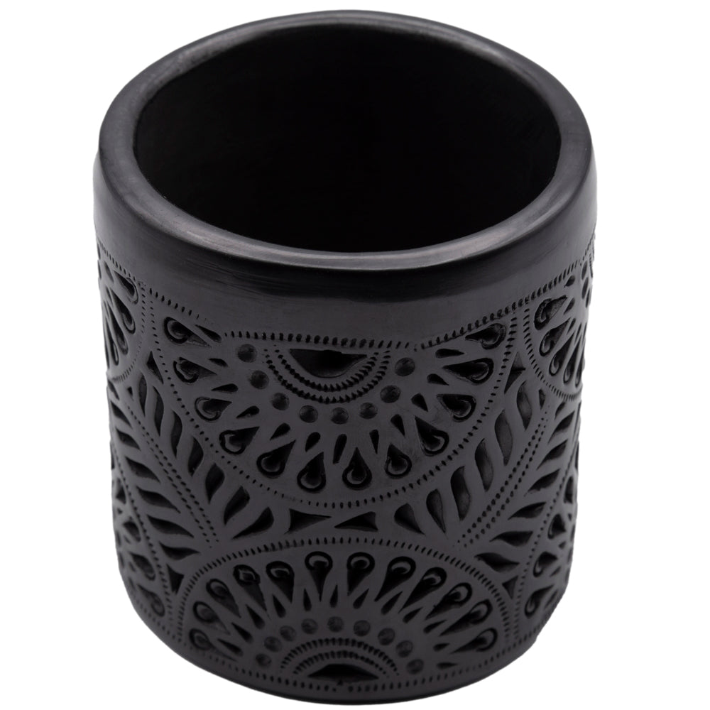Barro Negro Carved Tumbler