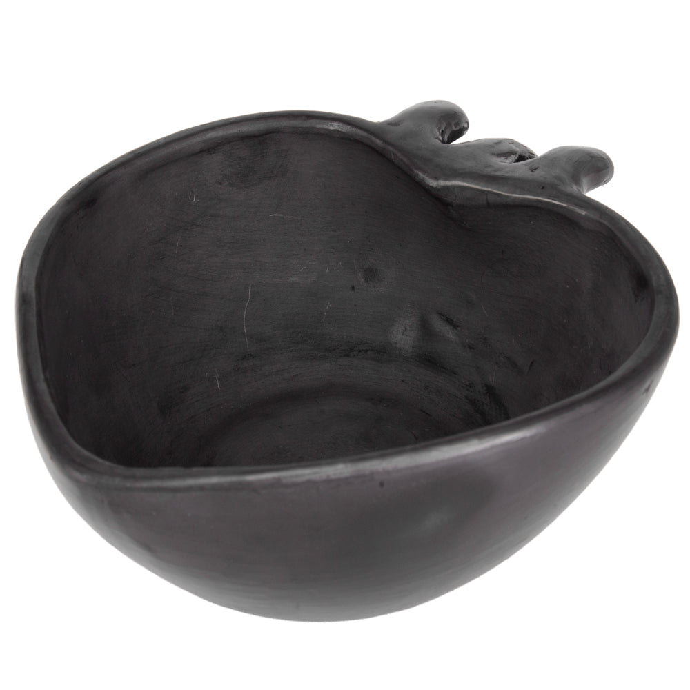 Barro Negro, Black Clay, Heart Mug