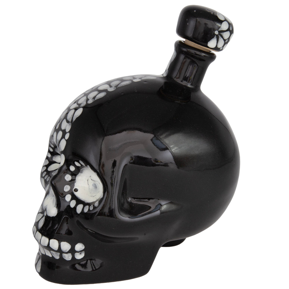 Hand Painted Sugar Skull Decanter and Shot Glasses Set