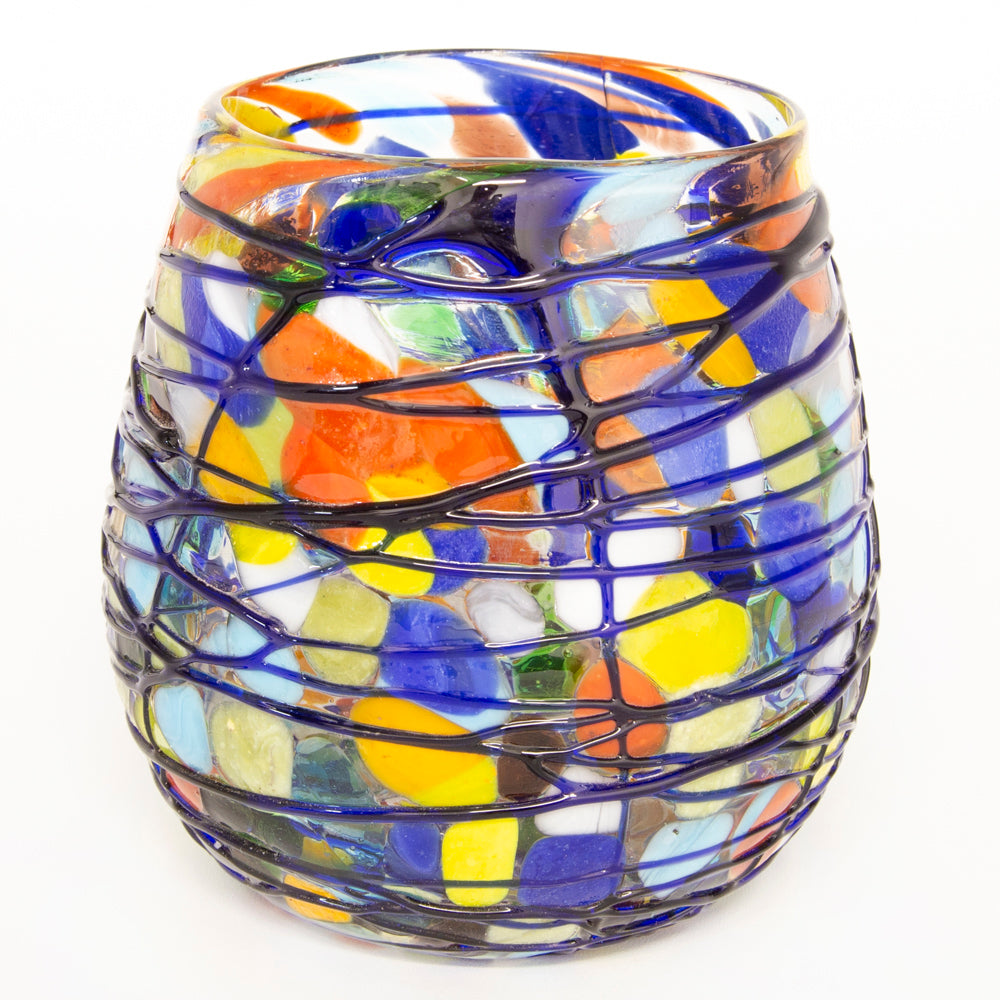 Tonalá Hand-Blown Stemless Glass Wine