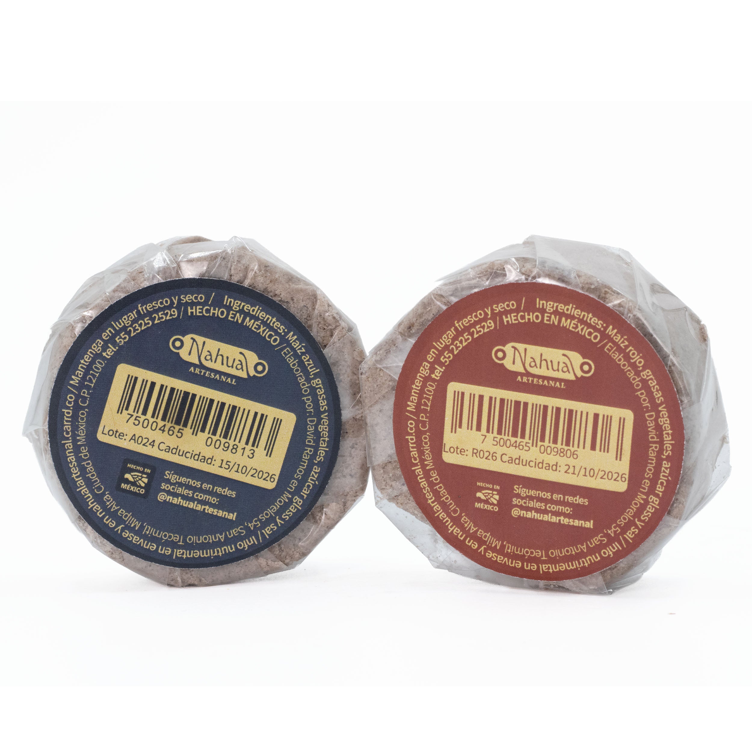 Tlacuache Red and Blue Corn Mazapan Box
