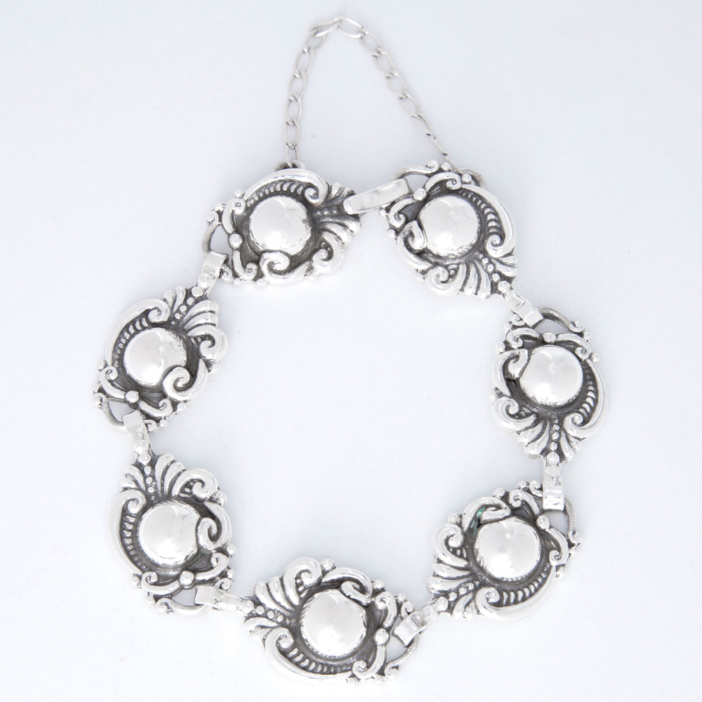 Sterling Silver Belleza Set (Necklace, Bracelet, & Earrings)