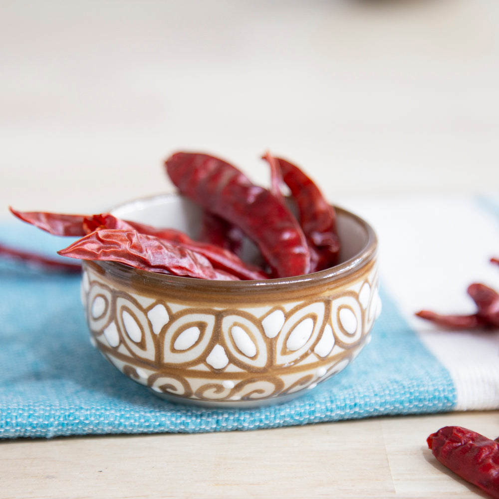 Coyoacán Hand-Painted Ceramic Mini Bowl