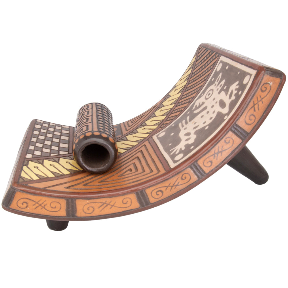 Zinapécuaro Tierra Sculptural Metate and Pestle