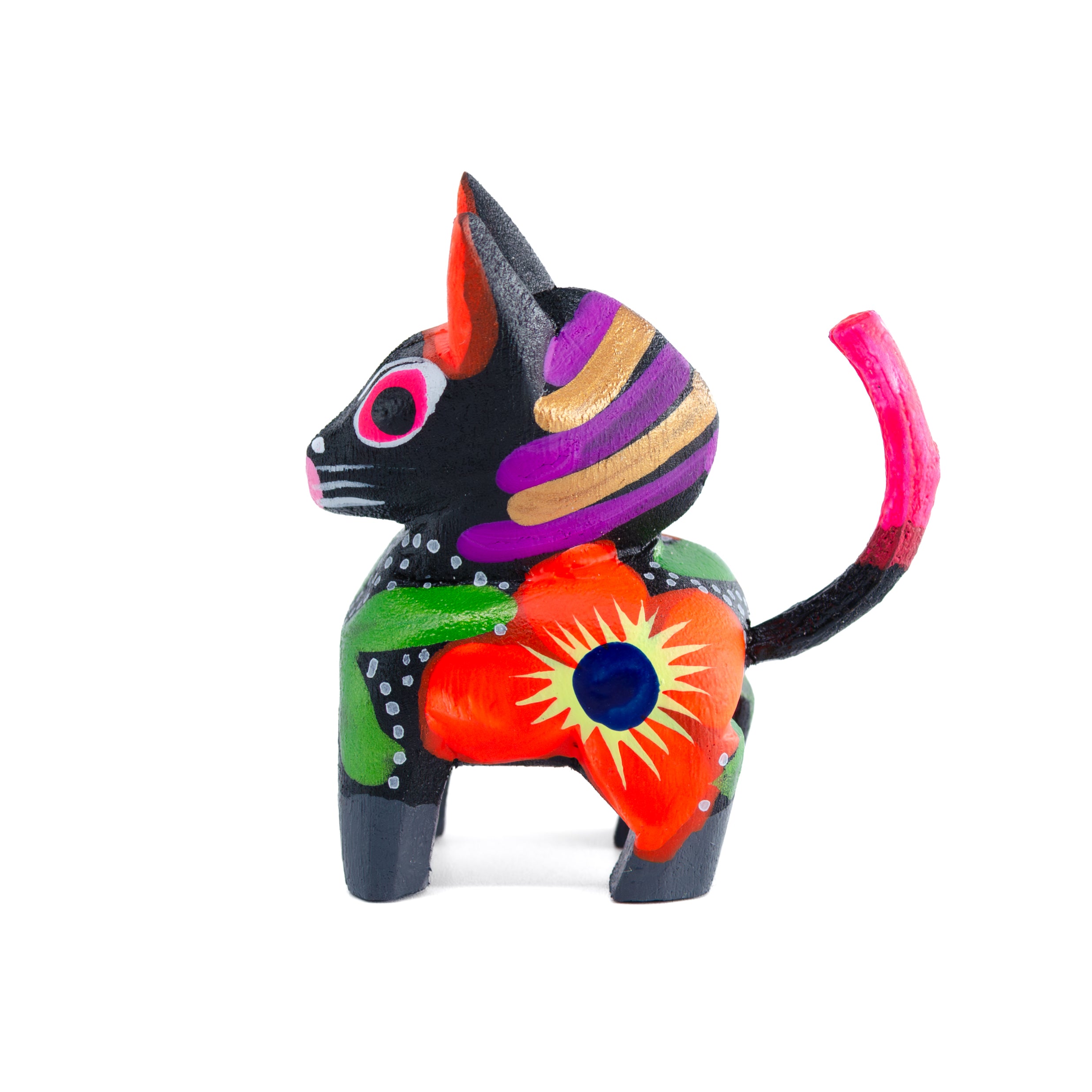 Hand Painted Horse Wooden Figurine