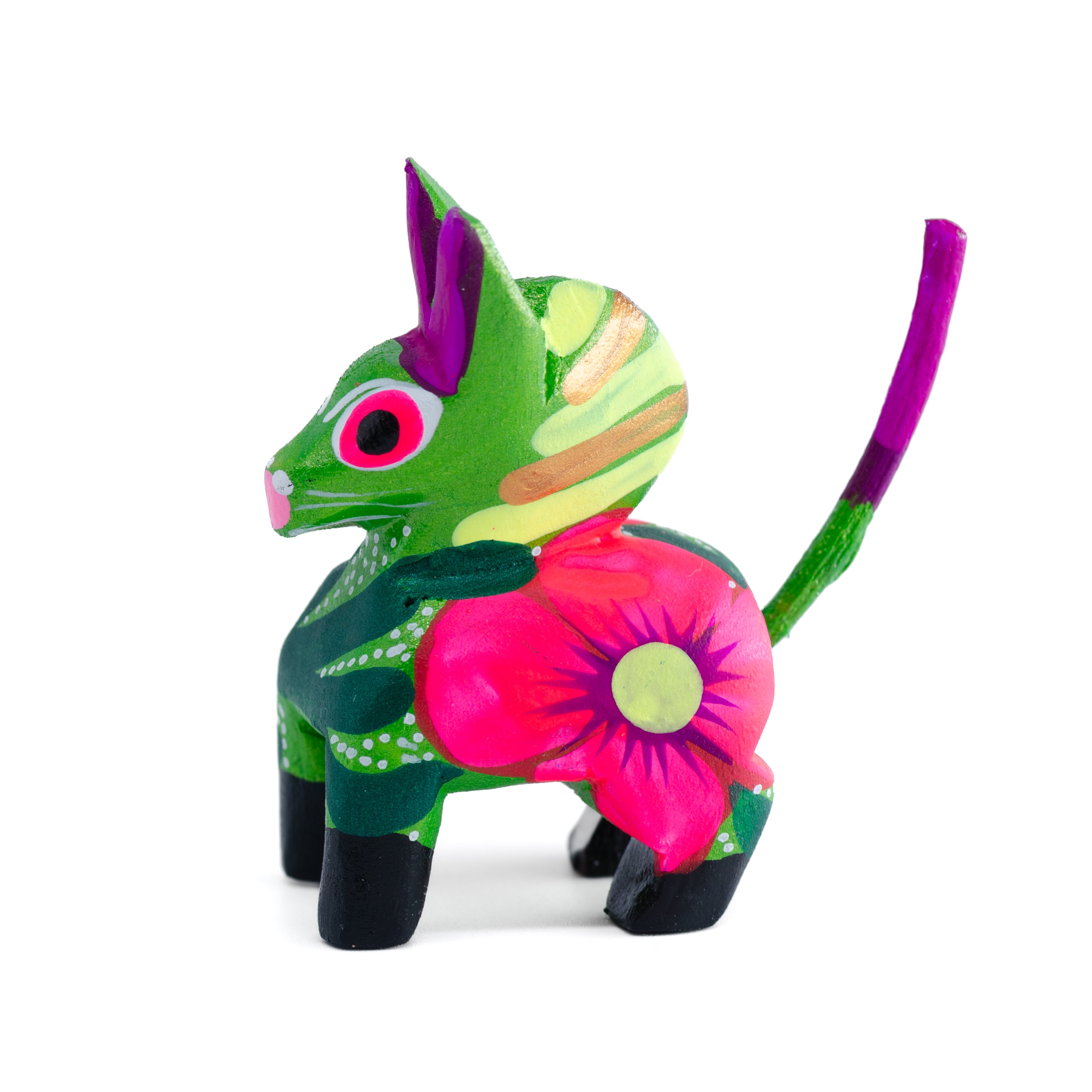 Hand Painted Horse Wooden Figurine