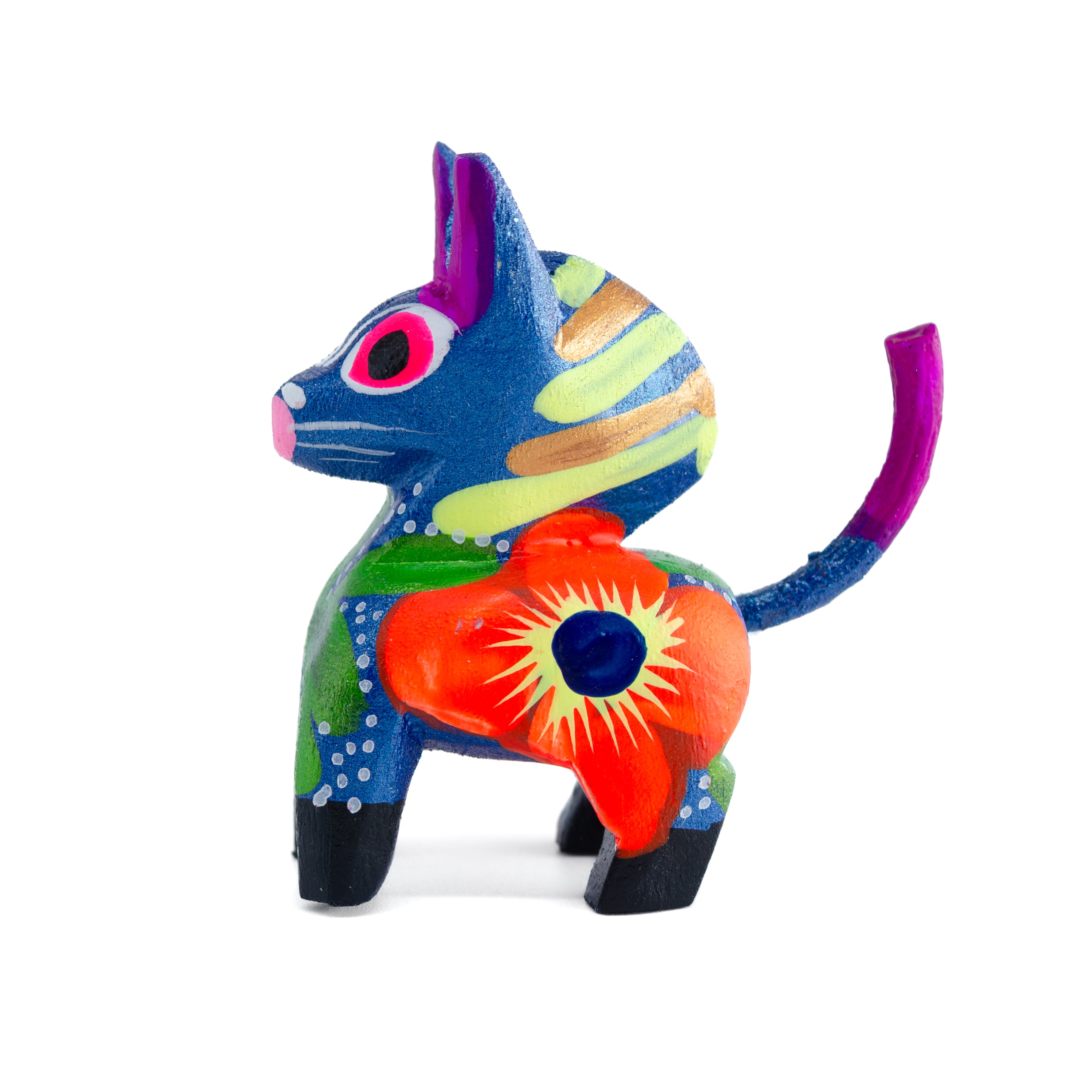 Hand Painted Horse Wooden Figurine