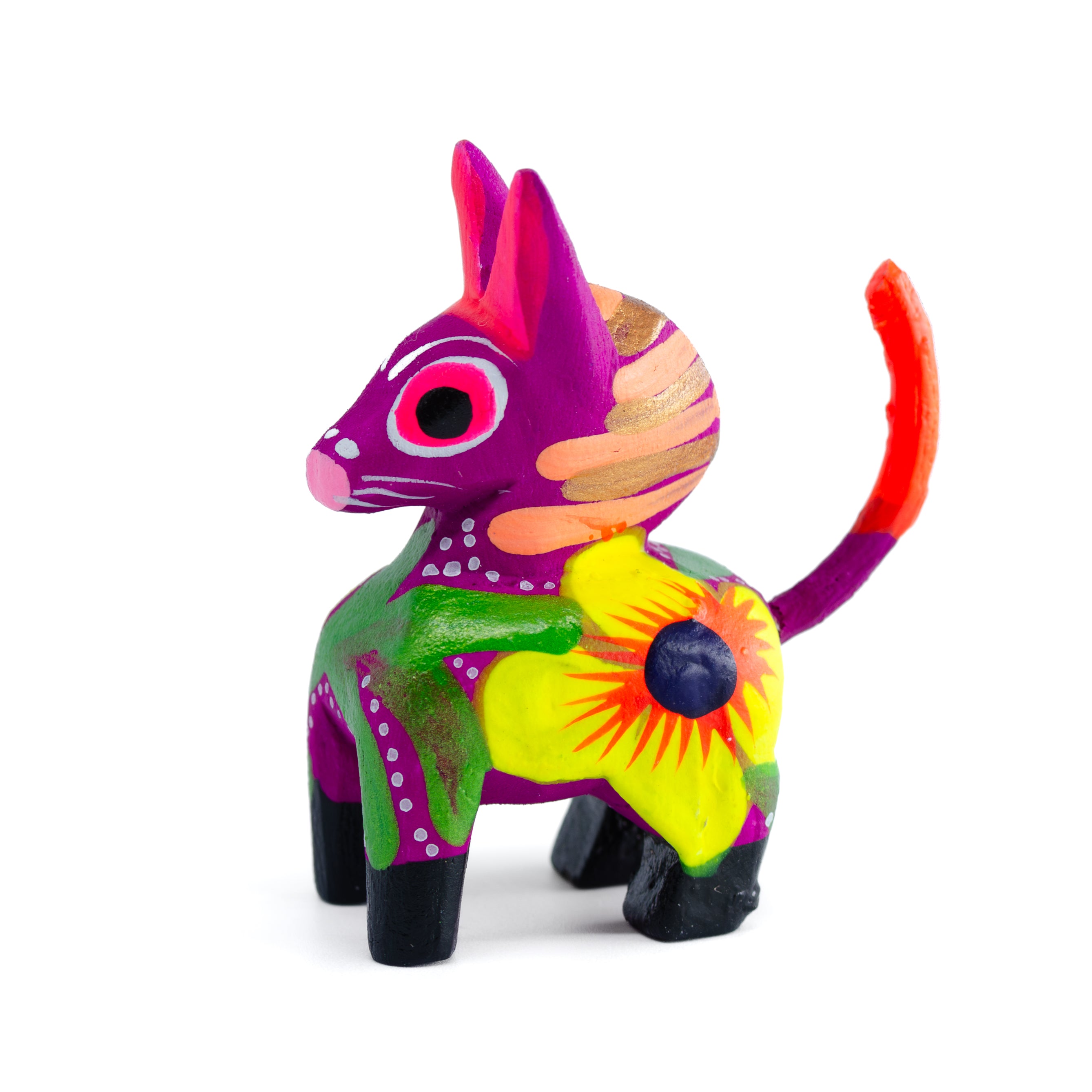 Hand Painted Horse Wooden Figurine