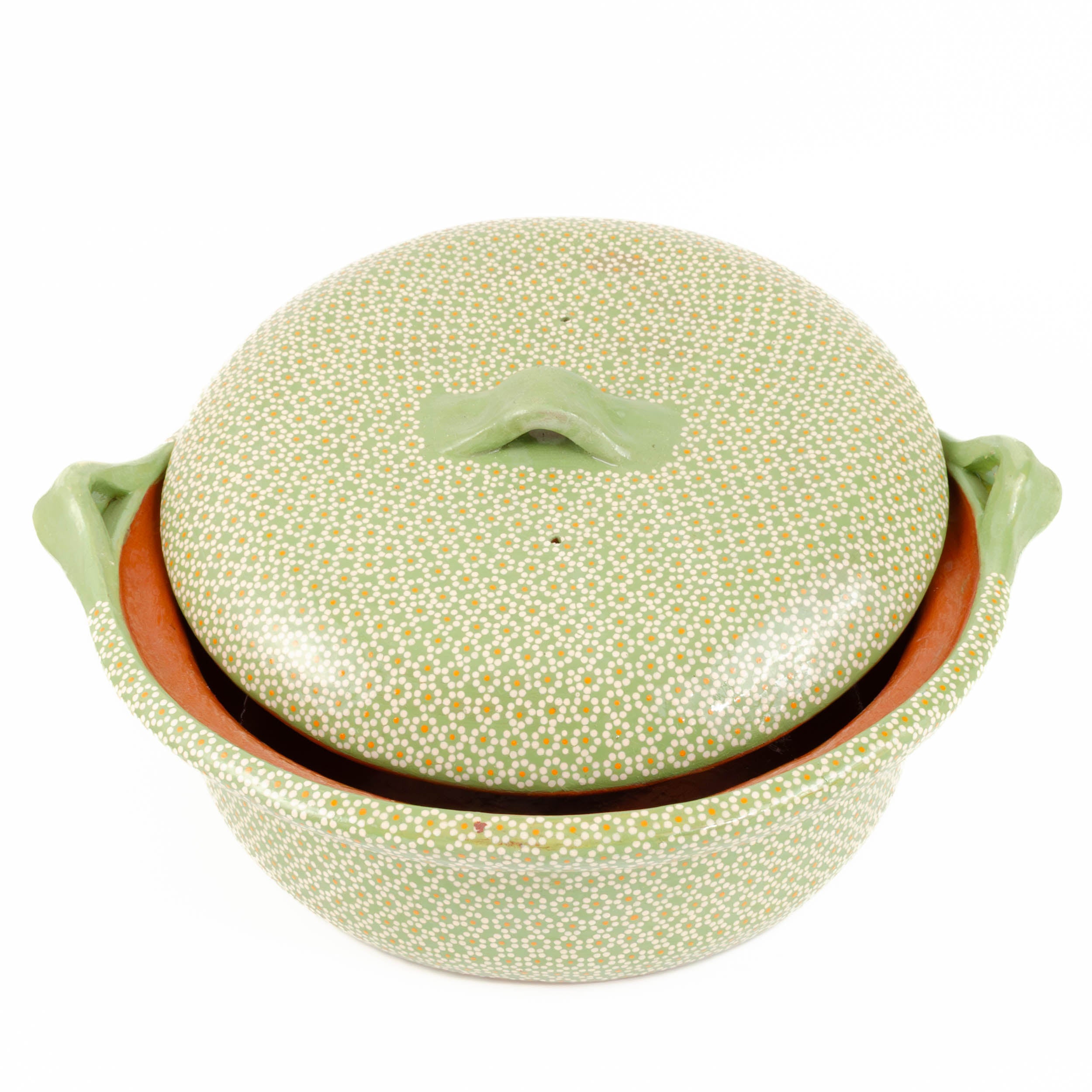 XL Capula Clay Cazuela, Serving Dish with Lid